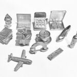 Metal Board Game Pawns