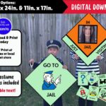 Monopoly Group Costume Printables