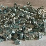 Vintage Monopoly Tokens and Markers