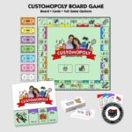 Custom Opoly Family Board Game