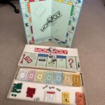 Vintage Monopoly Parts Set